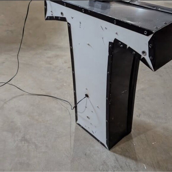 Vintage Texaco Oil And Gas Style Metal Light Up Lighted T Sign Rare Americana - Picture 3 of 5